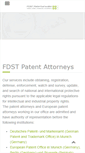 Mobile Screenshot of fdst-patent.com